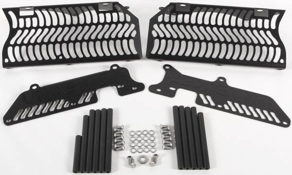 UNABIKER - RADIATOR GUARD (BLACK) - Image 1