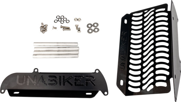 UNABIKER - RADIATOR GUARDS YAM YZ85 BLACK - Image 1