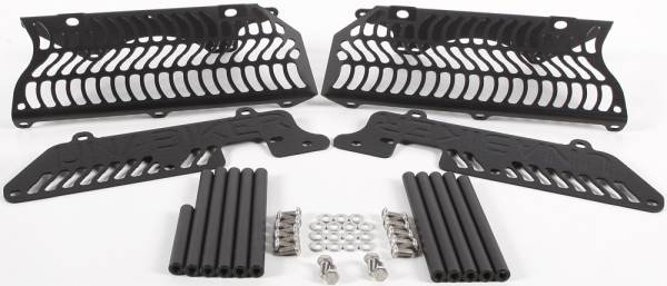 UNABIKER - RADIATOR GUARD (BLACK) - Image 1