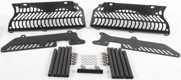 UNABIKER - RADIATOR GUARD (BLACK) - Image 1