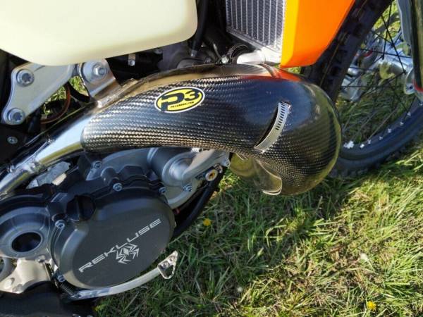 P3 - PIPE GUARD CARBON FIBER MAX For Pro Circuit Pipes Only - Image 1