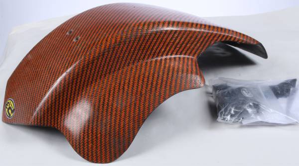 P3 - SKID PLATE CARBON FIBER ORANGE - Image 1