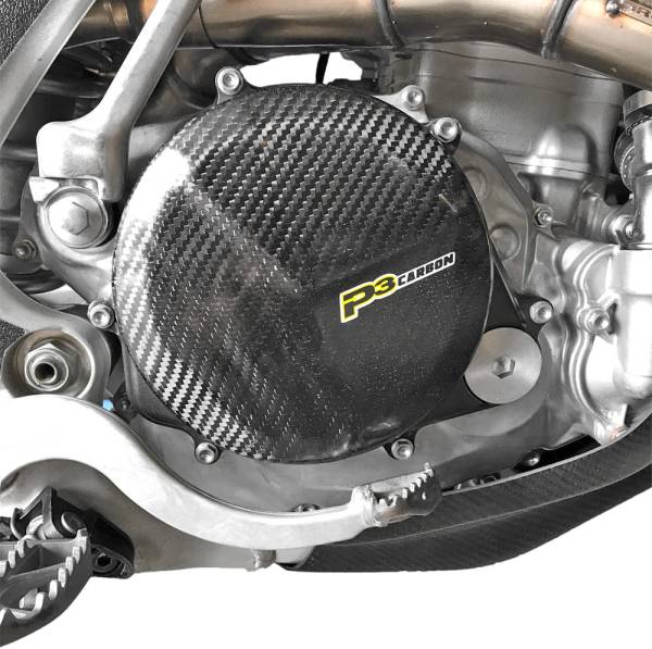 P3 - CARBON FIBER CLUTCH COVER HON CRF450R/RX - Image 1