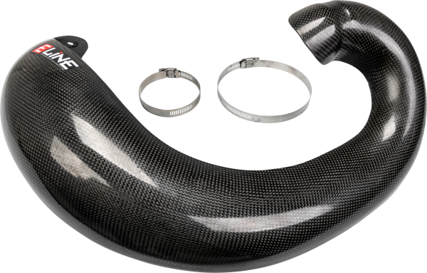 E-LINE ACCESSORIES - CARBON FIBER PIPE GUARDS GAS/HUS/KTM - Image 1