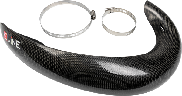 E-LINE ACCESSORIES - CARBON FIBER PIPE GUARDS HON/KAW/KTM/YAM - Image 1