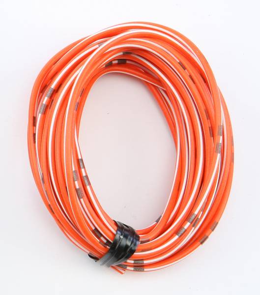 SHINDY - ELECTRICAL WIRING ORANGE/WHITE 14A/12V 13' - Image 1