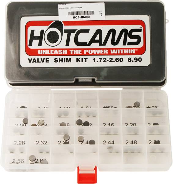 HOT CAMS - VALVE SHIM KIT 69pc KTM - Image 1