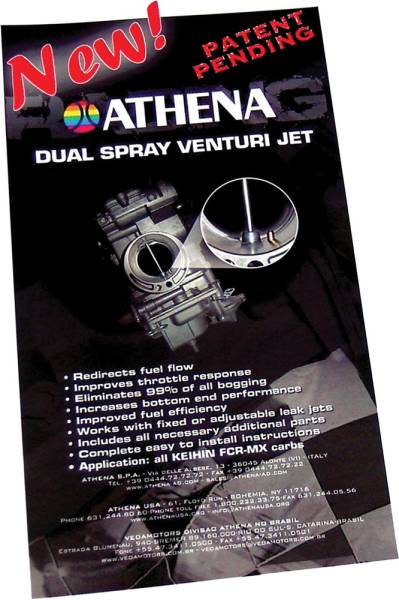 ATHENA - DUAL SPRAY VENTURI JET KIT KEIHIN FCR ALL - Image 1