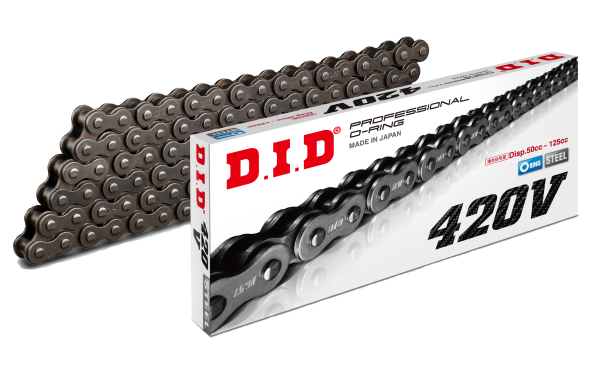 D.I.D - 420V-100L PRO "VO-RING" CHAIN NATURAL - Image 1