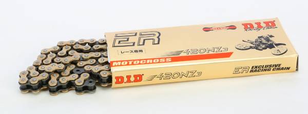 D.I.D - SUPER 420NZ3G-120 NON O-RING CHAIN GOLD - Image 1