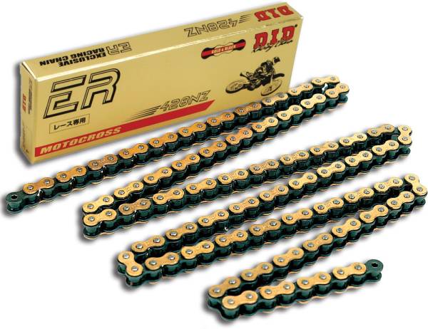 D.I.D - SUPER 428NZG-118 NON O-RING CHAIN GOLD - Image 1