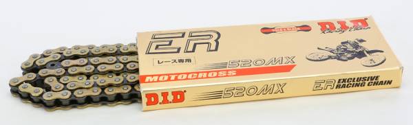 D.I.D - HI-PERFORMANCE 520MX-112 RACING CHAIN GOLD - Image 1