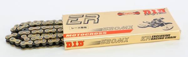 D.I.D - HI-PERFORMANCE 520MX-120 RACING CHAIN GOLD - Image 1