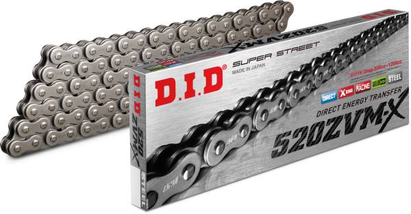 D.I.D - SUPER STREET 520ZVMX-100L X-RING ZVMX SERIES NATURAL - Image 1