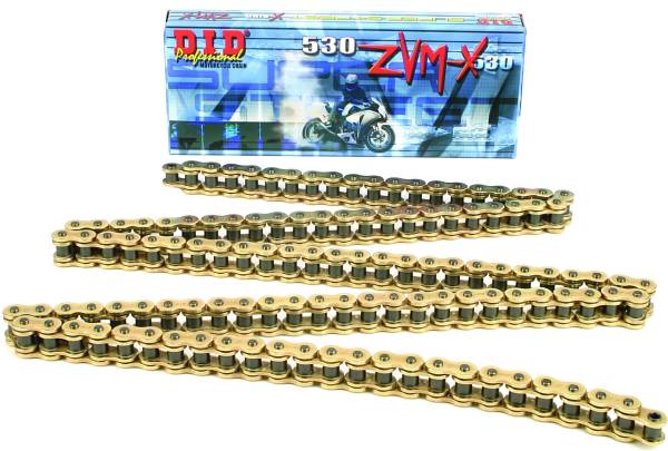 D.I.D - SUPER STREET 530ZVMXG-110L X-RING CHAIN GOLD - Image 1