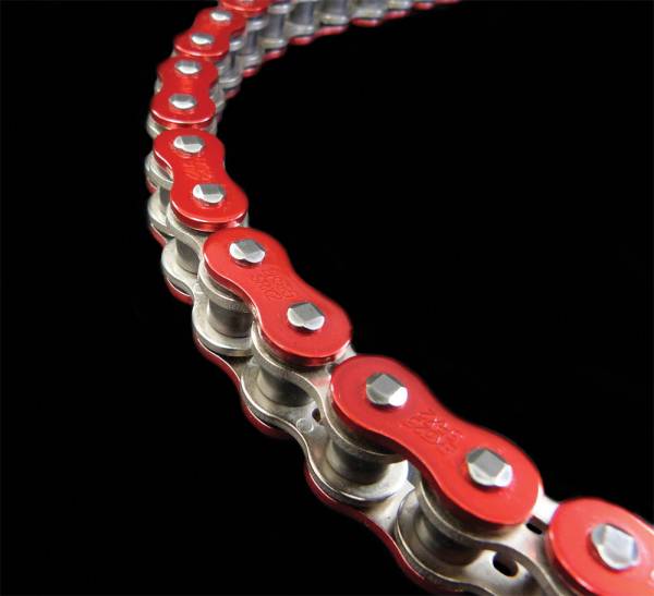 EK - CHAIN ZVX3 NX-RING 520-120L RED - Image 1