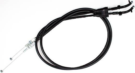 MOTION PRO - BLACK VINYL THROTTLE CABLE SET - Image 1