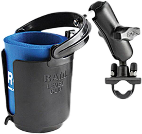 RAM - SELF-LEVELING CUP HOLDER & COZY W/ZINC COATED U-BOLT BASE - Image 1