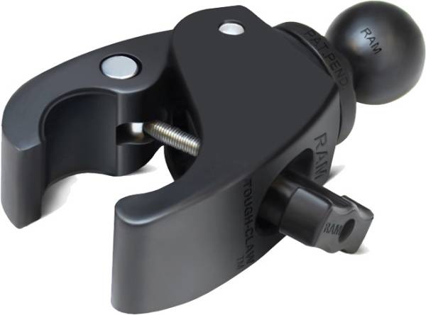 RAM - SMALL TOUGH-CLAW W/1" RUBBER BALL FITS 0.625"-1.5" - Image 1