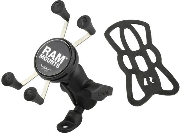 RAM - X-GRIP PHONE MOUNT W/9MM ANGLED BOLT HEAD ADAPTER - Image 1