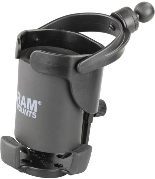 RAM - RAM MOUNT LEVEL CUP HOLDER W/ 1" DIAMETER BALL - Image 1