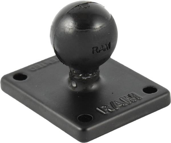 RAM - 2"X1.7" BASE W/1" BALL INCLUDES AMPS HOLE PATTERN - Image 1