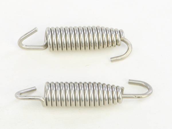 HELIX - EXHAUST SPRINGS STAINLESS SWIVEL STYLE 52MM - Image 1