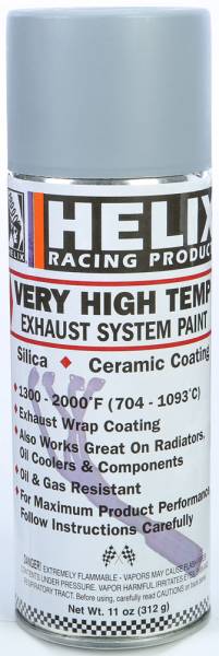 HELIX - VERY HIGH TEMP EXHAUST SYSTEM PAINT GREY PRIMER 11OZ - Image 1