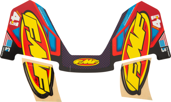 FMF - 4.1 TITANIUM RCT WRAP DECAL - Image 1