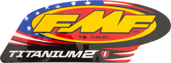 FMF - 2-STROKE TITANIUM 2 DECAL - Image 1