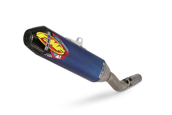 FMF - FACTORY 4.1 RCT SLIP-ON MFLR ANO TITANIUM W/R. CARBON CAP - Image 1