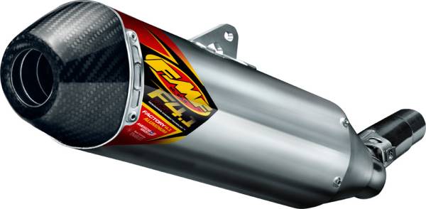 FMF - ALUMINUM FACTORY 4.1 RCT SLIP-ON W/CARBON ENDCAP - Image 1