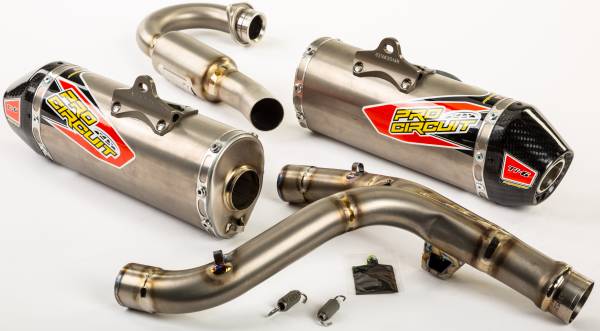 PRO CIRCUIT - TI-6 TITANIUM DUAL EXHAUST SYSTEM - Image 1