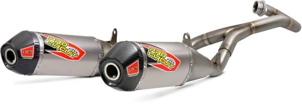 PRO CIRCUIT - TI-6 TI DUAL EXHAUST SYSTEM CRF450R '17-18 450RX '17-18 - Image 1