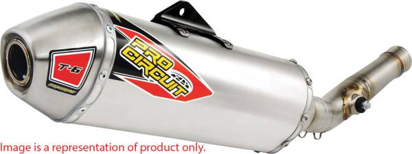 PRO CIRCUIT - T-6 STAINLESS SLIP-ON KTM250SXF/HUS FC250 - Image 1