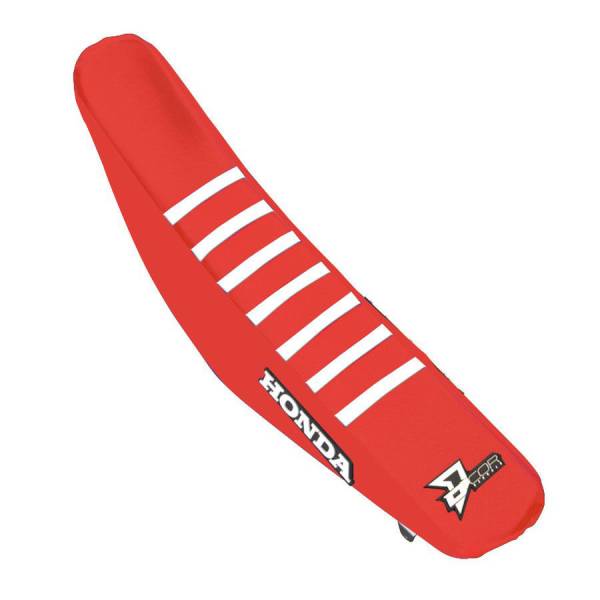 D-COR - SEAT COVER 2018 GEICO RED/WHITE W/RIBS - Image 1