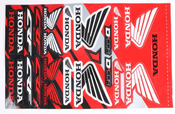 D-COR - HONDA DECAL SHEET - Image 1