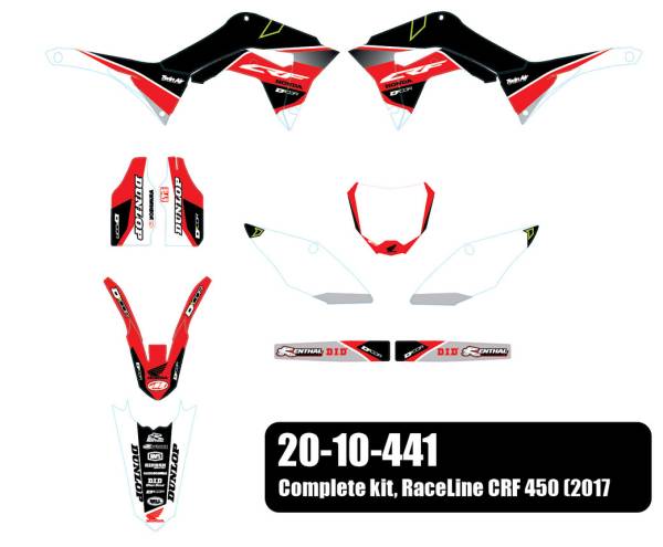 D-COR - COMPLETE KIT RACELINE WHITE - Image 1