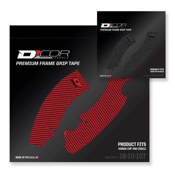 D-COR - FRAME GRIP TAPE RED HON - Image 1