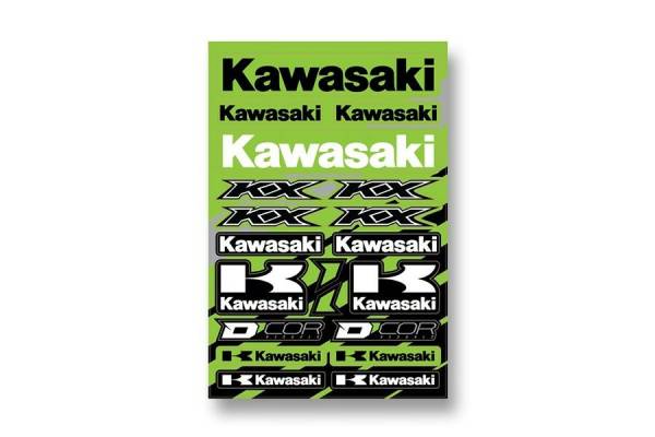 D-COR - MONSTER KAWASAKI DECAL SHEET - Image 1