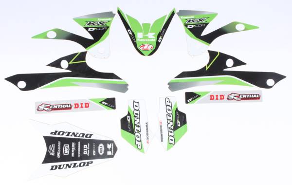 D-COR - KAWASAKI RACELINE GRAPHIC/TRIM KIT - Image 1