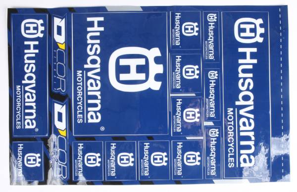 D-COR - HUSQVARNA DECAL SHEET - Image 1