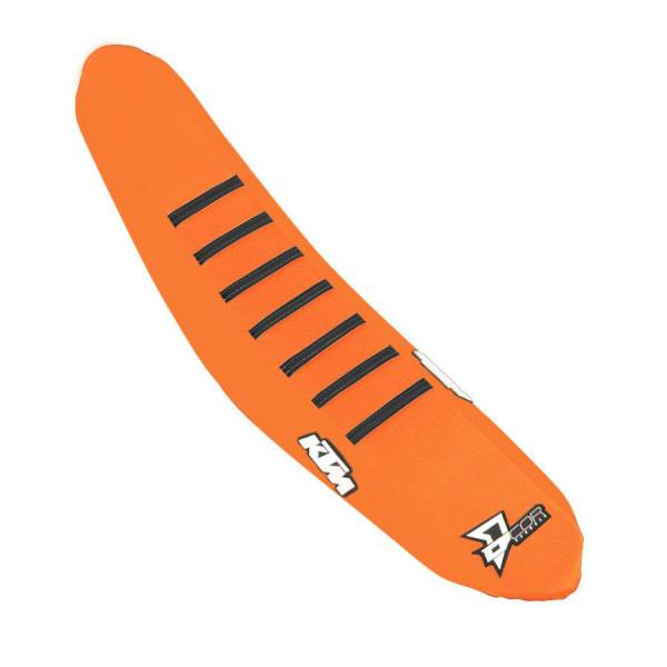 D-COR - SEAT COVER ORANGE W/RIBS - Image 1