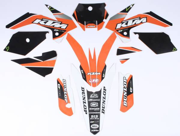 D-COR - KTM RACELINE GRAPHICS GRAPHICS/TRIM KIT - Image 1