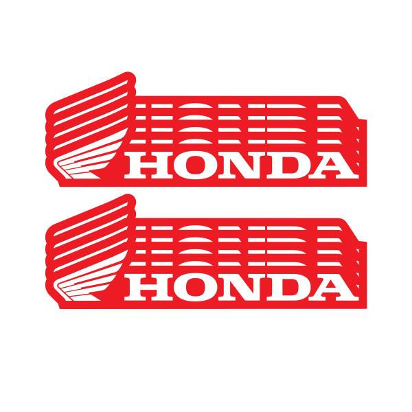 D-COR - 6" HONDA DECAL 10 PK - Image 1