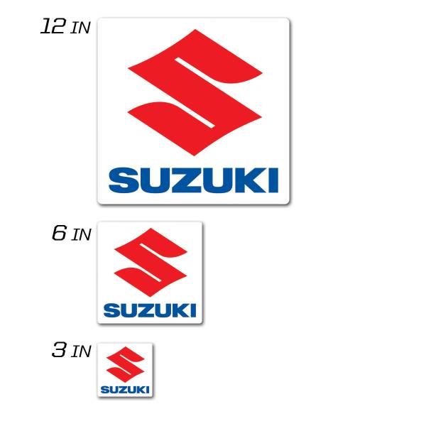 D-COR - SUZUKI ICON DECAL 3" SQUARED - Image 1