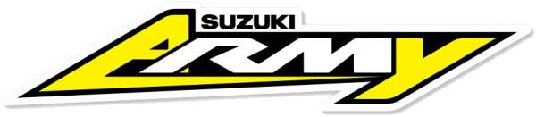 D-COR - SUZUKI ARMY 4" DECAL - Image 1