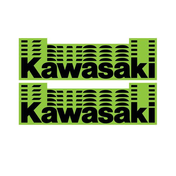 D-COR - 6" KAWASAKI DECAL 10 PK - Image 1