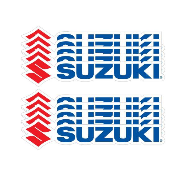 D-COR - 6" SUZUKI DECAL 10 PK - Image 1