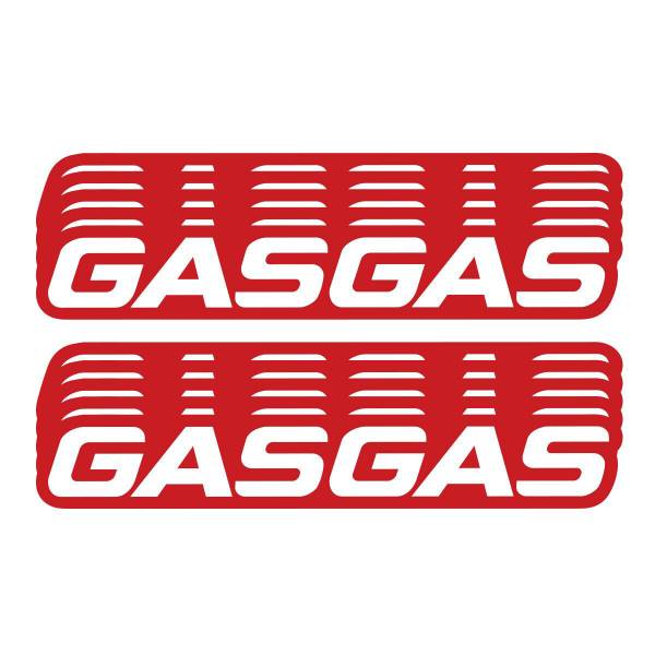 D-COR - 6" GASGAS DECAL 10 PK - Image 1